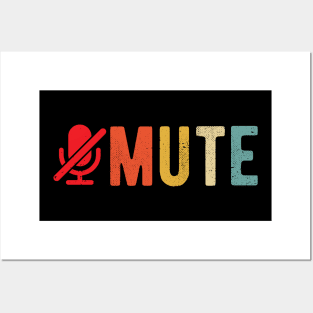 You Are On Mute youre on mute joke Posters and Art